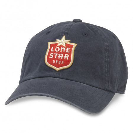 Lone Star Patch Navy Blue Adjustable Strapback Hat
